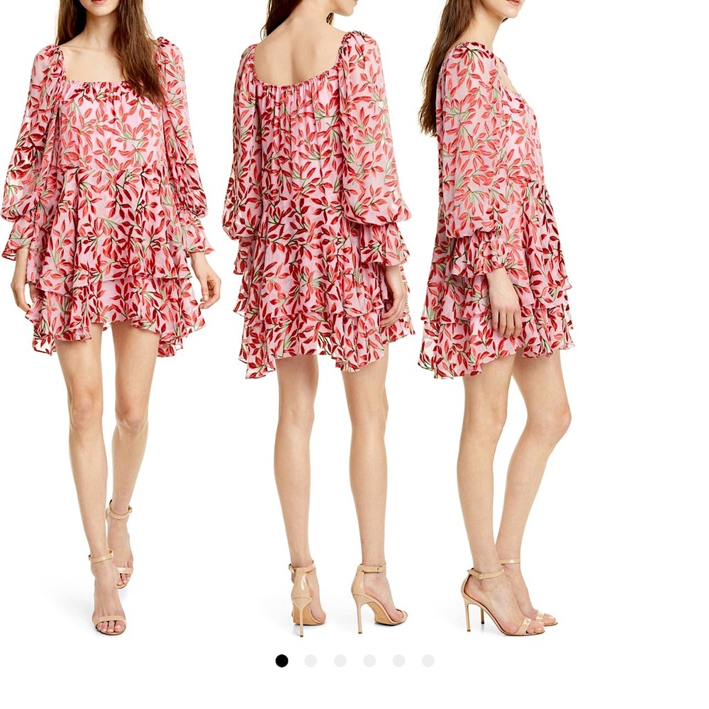 Alice & Olivia Debra floral tunic dress Size 2